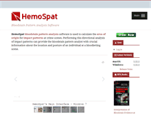 Tablet Screenshot of hemospat.com